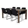 Matgrupp Slider med Muce matstolar, 170 × 95 cm