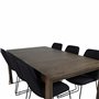 Matgrupp Slider med Muce matstolar, 170 × 95 cm
