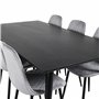 Matgrupp Dipp med Polar matstolar, 180 × 90 cm