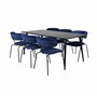 Matgrupp Dipp med Arrow matstolar, 180 × 90 cm