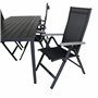 Matgrupp Break med Albany matstolar, 205 × 90 cm