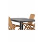 Matgrupp Togo med Ghana matstolar, 150 × 90 cm