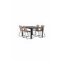 Matgrupp Togo med Lindos matstolar, 150 × 90 cm