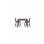 Matgrupp Togo med Lindos matstolar, 150 × 90 cm