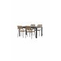 Matgrupp Togo med Lindos matstolar, 150 × 90 cm