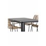 Matgrupp Togo med Lindos matstolar, 150 × 90 cm