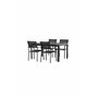 Matgrupp Togo med Santorini matstolar, 150 × 90 cm
