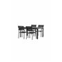 Matgrupp Togo med Santorini matstolar, 150 × 90 cm