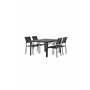 Matgrupp Togo med Santorini matstolar, 150 × 90 cm