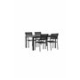 Matgrupp Togo med Santorini matstolar, 150 × 90 cm