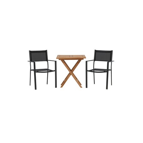 Matgrupp Kenya med Copacabana matstolar, 70 × 70 cm