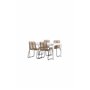 Matgrupp Togo med Lindos matstolar, 150 × 90 cm