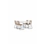 Matgrupp Togo med Lindos matstolar, 150 × 90 cm