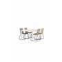 Matgrupp Togo med Lindos matstolar, 150 × 90 cm