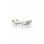 Matgrupp Togo med Lindos matstolar, 150 × 90 cm