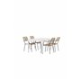 Matgrupp Togo med Lindos matstolar, 150 × 90 cm
