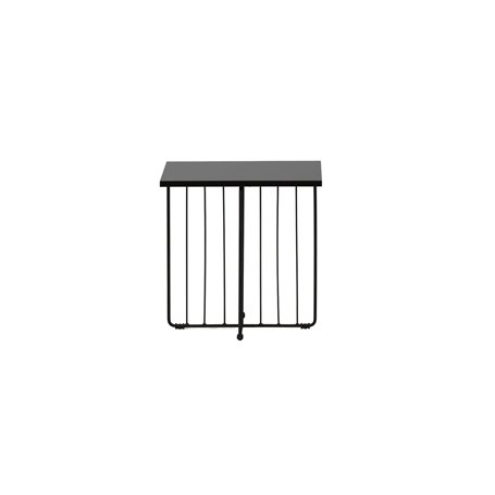 Soffbord Dayton, 40 × 40 cm, Svart