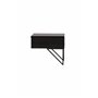 Sidobord Holy Bord, 41 × 30 cm, Svart