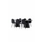 Matgrupp Bootcut med Polar matstolar, 230 × 115 cm