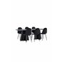 Matgrupp Bootcut med Polar matstolar, 230 × 115 cm