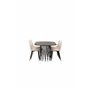 Matgrupp Stone med Polar matstolar, 220 × 100 cm