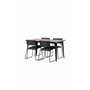 Matgrupp Tempe med Kenth matstolar, 140 × 80 cm