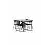 Matgrupp Tempe med Kenth matstolar, 140 × 80 cm