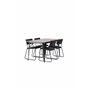 Matgrupp Tempe med Kenth matstolar, 140 × 80 cm