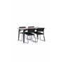 Matgrupp Tempe med Kenth matstolar, 140 × 80 cm