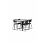 Matgrupp Tempe med Kenth matstolar, 140 × 80 cm