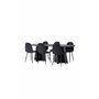 Matgrupp Bootcut med Polar matstolar, 230 × 115 cm
