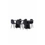 Matgrupp Bootcut med Polar matstolar, 230 × 115 cm