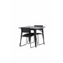 Matgrupp Tempe med Kenth matstolar, 80 × 80 cm