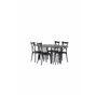 Matgrupp Stone med Crosett matstolar, 220 × 100 cm