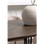 Matgrupp Stone med Modesto matstolar, 220 × 100 cm