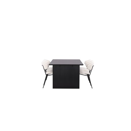 Matgrupp Vail med Chico matstolar, 200 × 100 cm