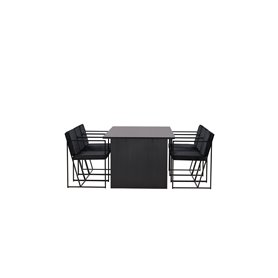 Matgrupp Vail med Richmond matstolar, 200 × 100 cm
