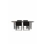 Matgrupp Stone med Richmond matstolar, 220 × 100 cm