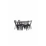 Matgrupp Stone med Tempe matstolar, 220 × 100 cm