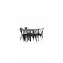 Matgrupp Stone med Tempe matstolar, 220 × 100 cm