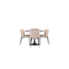 Matgrupp Glade med Modesto matstolar