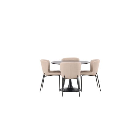Matgrupp Glade med Modesto matstolar