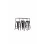 Matgrupp Brea med Tempe matstolar, 120 × 60 cm