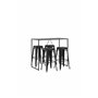 Matgrupp Brea med Tempe matstolar, 120 × 60 cm