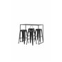 Matgrupp Brea med Tempe matstolar, 120 × 60 cm