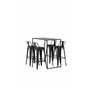 Matgrupp Brea med Tempe matstolar, 120 × 60 cm