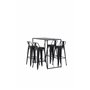 Matgrupp Brea med Tempe matstolar, 120 × 60 cm