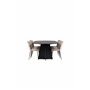 Matgrupp Bootcut med Limhamn matstolar, 230 × 115 cm