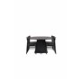 Matgrupp Bootcut med Montros matstolar, 230 × 115 cm