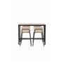 Matgrupp Camden med Bisbee matstolar, 120 × 60 cm